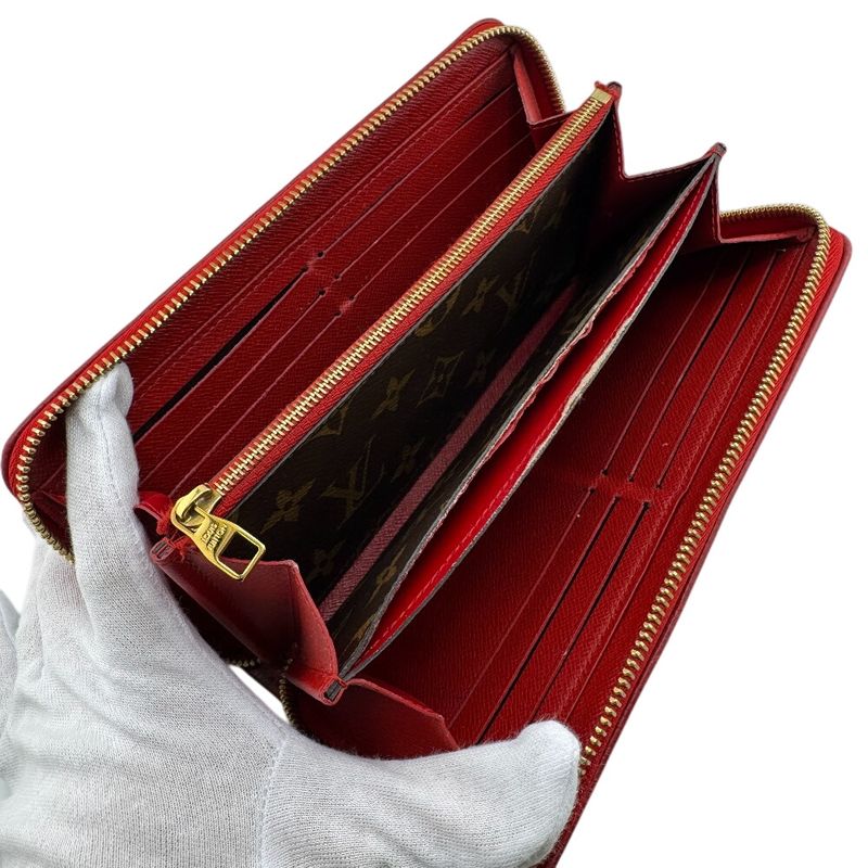 Louis Vuitton M61854 Retiro Round Zip Wallet Monogram Long Wallet Brand Card