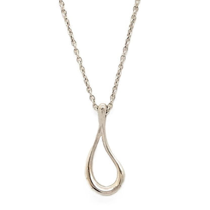 Tiffany & Co Tiffany & Co Teardrop Necklace Sv925 18g Silver Elsa Peretti Open