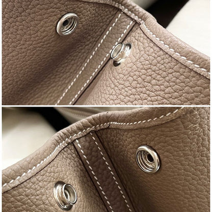 Hermes Handbag Garden Party 36 Etoupe □P Brown