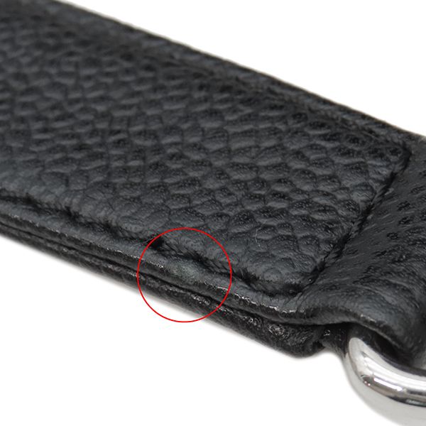 Chanel Gst Tote Bag Caviar Skin Black Silver Hardware Black Matelasse Chain