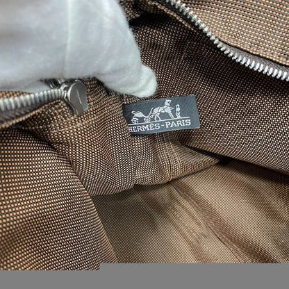 Hermes Tote Bag Tote MM Brown Her Line Excellent Condition