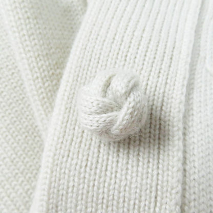 Hermes 22AW 2h2704dn 100% Wool Silk Long Length Knitted Cardigan With Bell