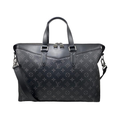 Louis Vuitton Tote Shoulder Bag Briefcase Explorer M40566 Monogram Eclipse