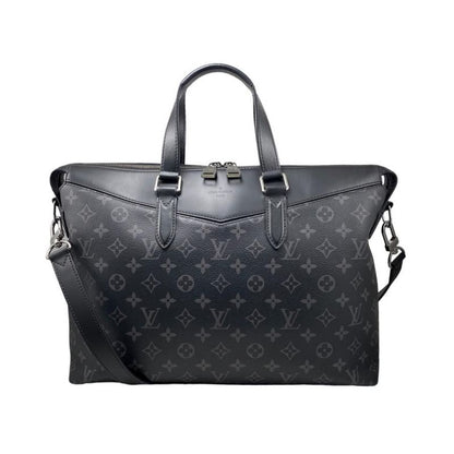 Louis Vuitton Tote Shoulder Bag Briefcase Explorer M40566 Monogram Eclipse