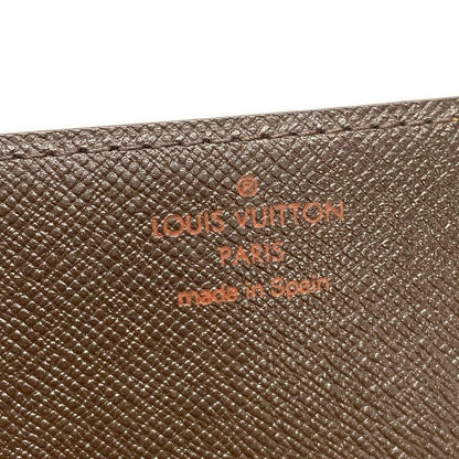 Louis Vuitton Damier Enveloppe Carte De Visite N62920 Ebène Card Case