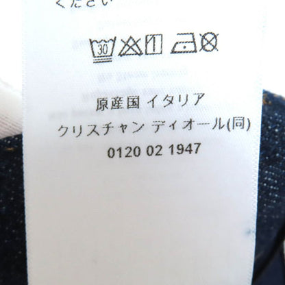 Christian DIOR 25SS 512p44a3426 100% Cotton Lined Oblique Logo Patch Denim