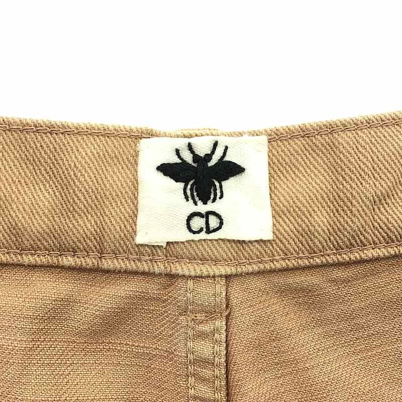 Christian DIOR - Bee Embroidered Denim Pants Denim Pants - 36 - Pink Beige -