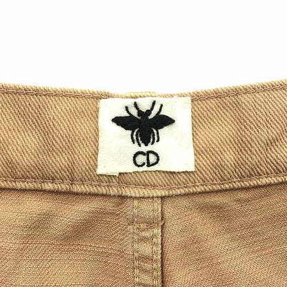 Christian DIOR - Bee Embroidered Denim Pants Denim Pants - 36 - Pink Beige -