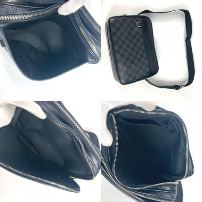 Louis Vuitton Trocadero Shoulder Bag N40087 Damier Graphite Canvas Black