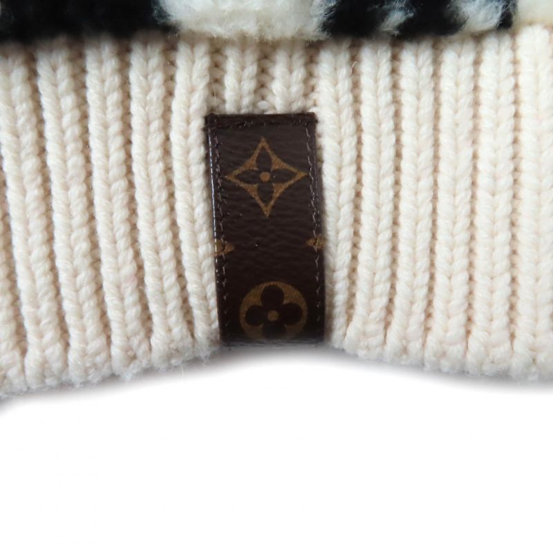 Louis Vuitton 21AW Cashmere Blend Fornasetti Bow Jacquard Sleeveless Knit Vest