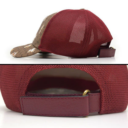 Gucci Doraemon Cap 648845 Brown And Red