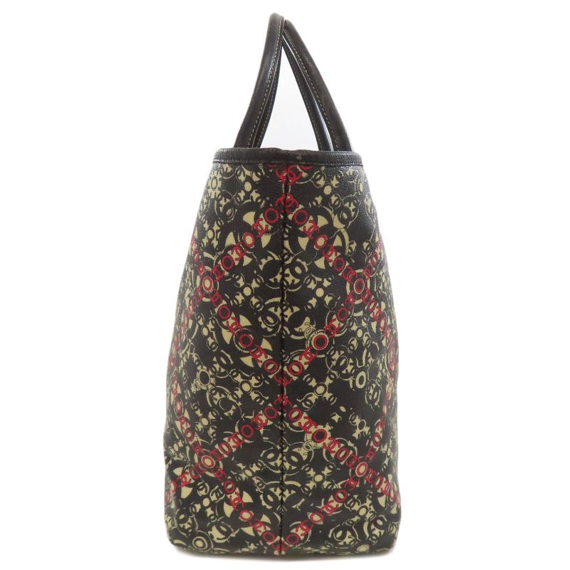 Chanel Coco Travel Silver Hardware Handbag PVC Ladies