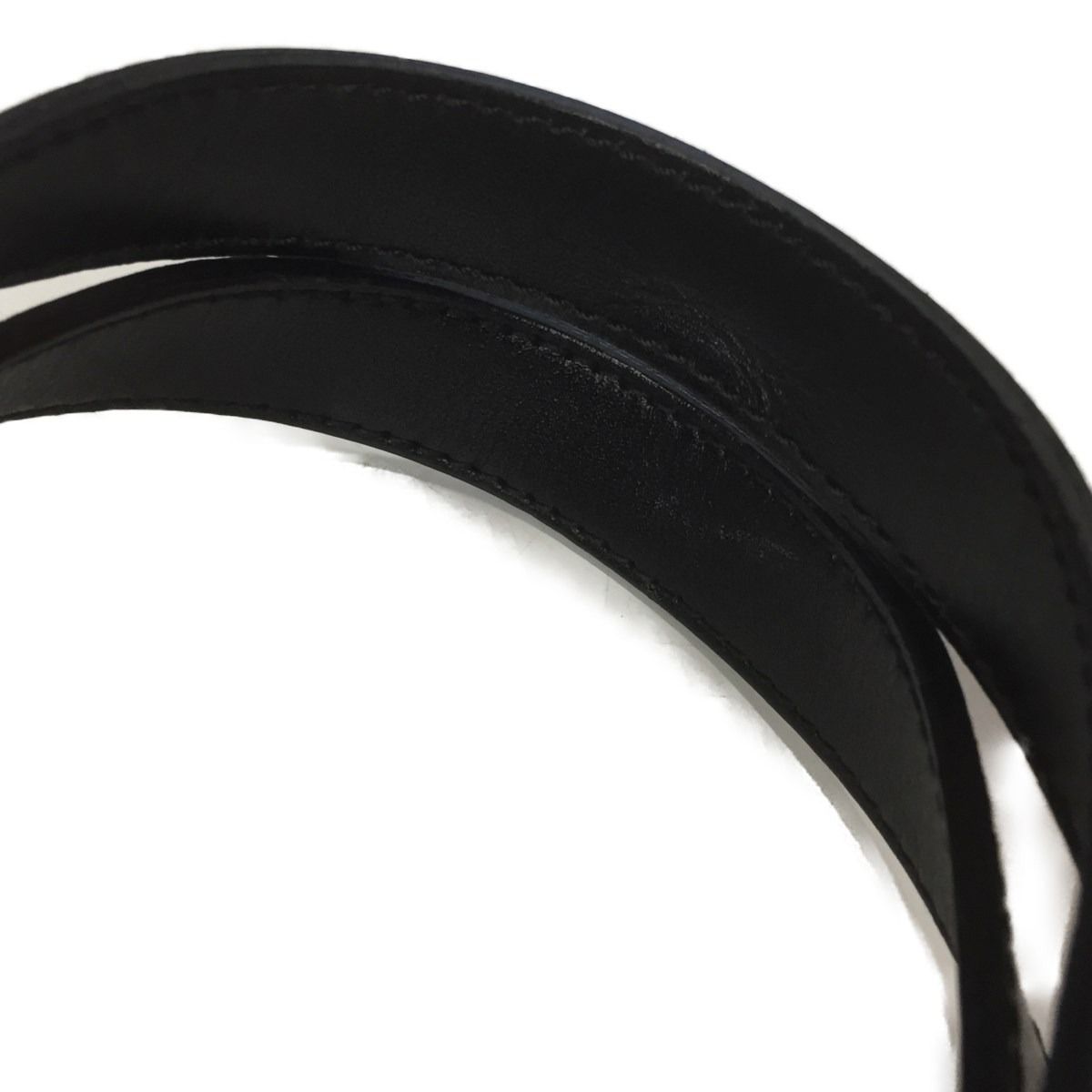 Fendi Ff Logo Hardware Nylon X Leather Bag 15321 Black