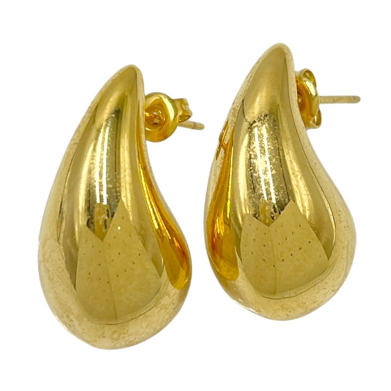 Bottega Veneta Bottega Veneta Earrings Gold Plated Gold Plated Teardrop Gold