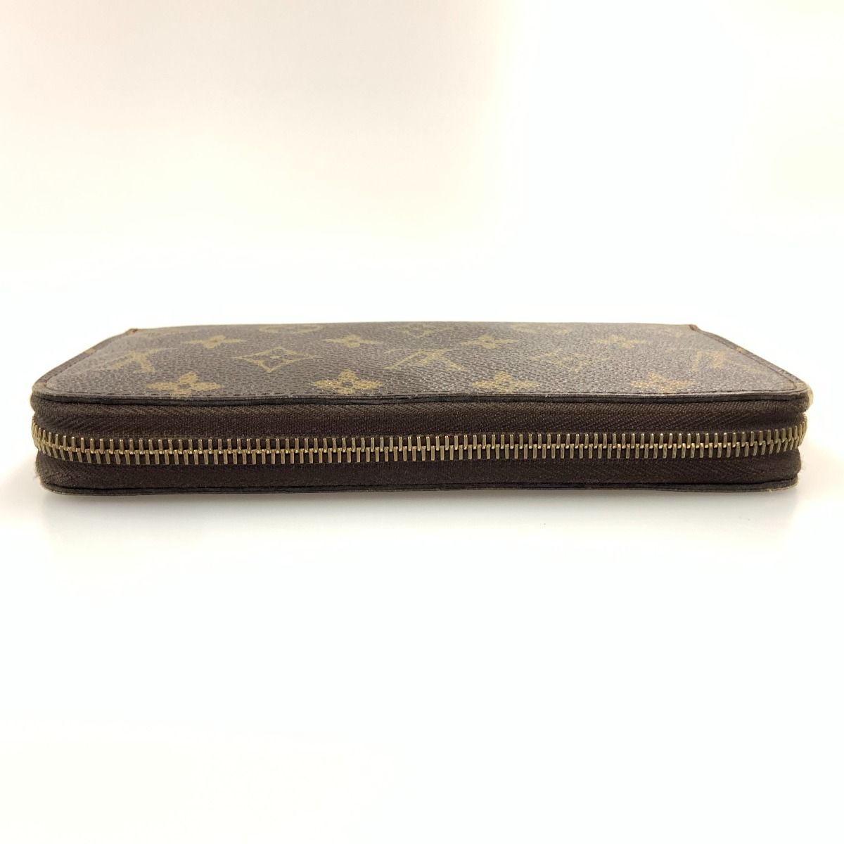 Louis Vuitton Monogram Zippy Wallet Round Zipper Long Wallet M42616 Brown