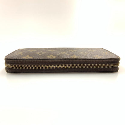 Louis Vuitton Monogram Zippy Wallet Round Zipper Long Wallet M42616 Brown