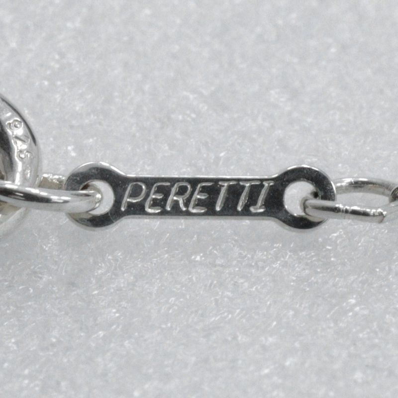 Tiffany & Co Teardrop Elsa Peretti 925 Silver Ladies 2.8g Necklace