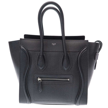 Celine Luggage Micro Shopper Handbag 189793dru 38no E-at-1201 Black