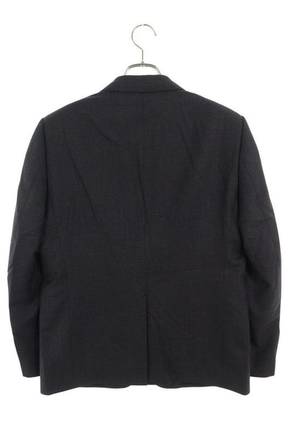 Celine 2v046675d Wool Canvas Short Tailored Jacket Men's 50