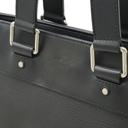 Louis Vuitton Epi Cabas Jules Tote Business Bag Document Cabasn Noir Black