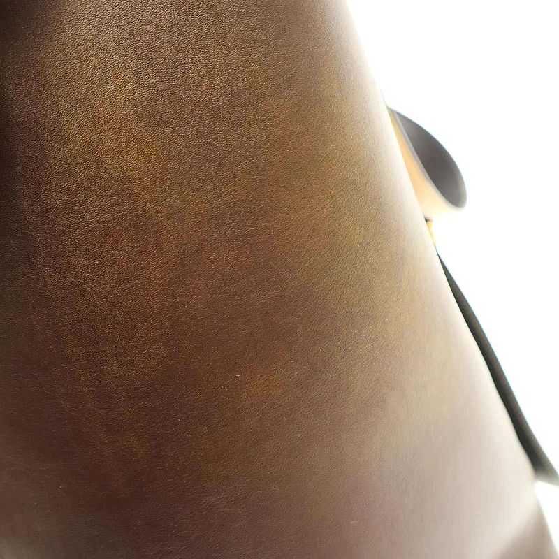 Celine Twisted Cabas Leather Shoulder Bag U-Cu-1106 Brown