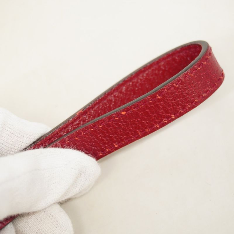 Gucci Shoulder Bag GG Supreme Doraemon 647784 PVC Beige Red Gold Hardware Women