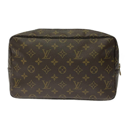 Louis Vuitton M47522 Monogram PVC Trousse Toilette 28 Brown 326427 Second Bag