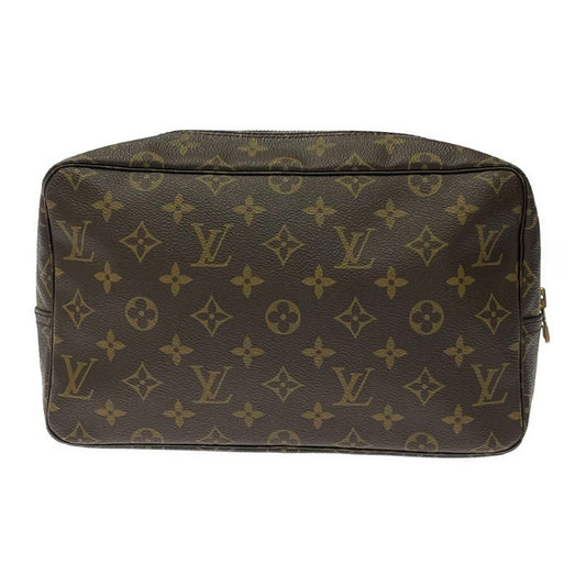 Louis Vuitton M47522 Monogram PVC Trousse Toilette 28 Brown 326427 Second Bag