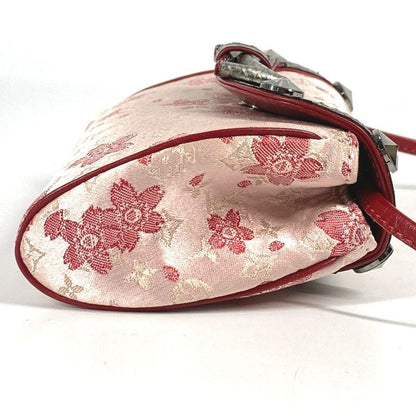 Louis Vuitton Shoulder Bag Griotte M92588 Satin Pink