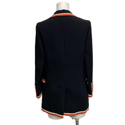 Gucci Jacket Size 38 S Women - 577028 Zacdk Black X Red X Ivory Long Sleeves /