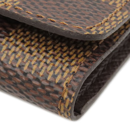 Louis Vuitton Key Case Multicles 4 Damier Canvas Damier Ebene Gold Hardware