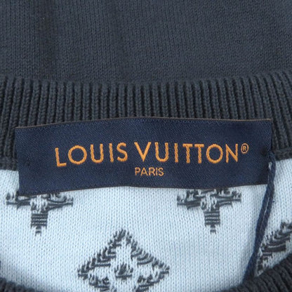 Louis Vuitton 2024 1afapp Monogram Gradient Crewneck Sweater Knit Blue-grey