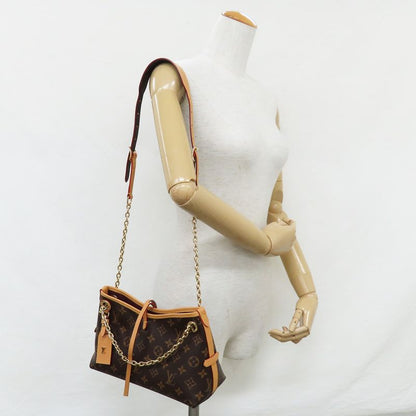 Louis Vuitton Carryall BB M13014 Monogram Shoulder Bag Brown Gdhardware