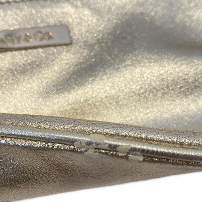 Tiffany & Co Tote Bag Gold Reversible Leather