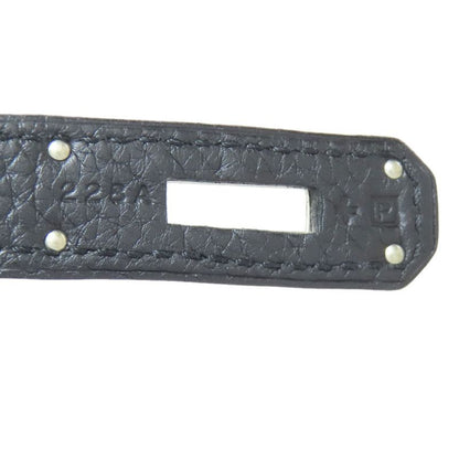 Hermes Birkin 40 Silver Hardware Handbag Taurillon Women