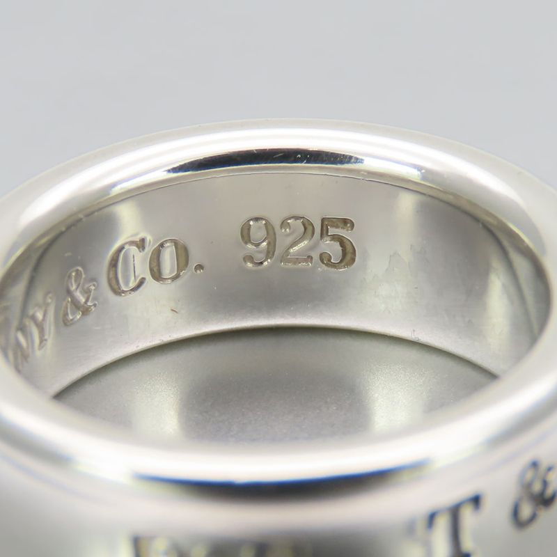 Tiffany & Co Ring 1837 Silver 925 Approx 7.2g Silver Accessories Simple Ladies