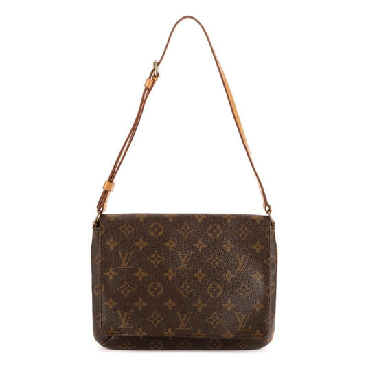 Louis Vuittonmusette Tango Brown Monogram Canvas A