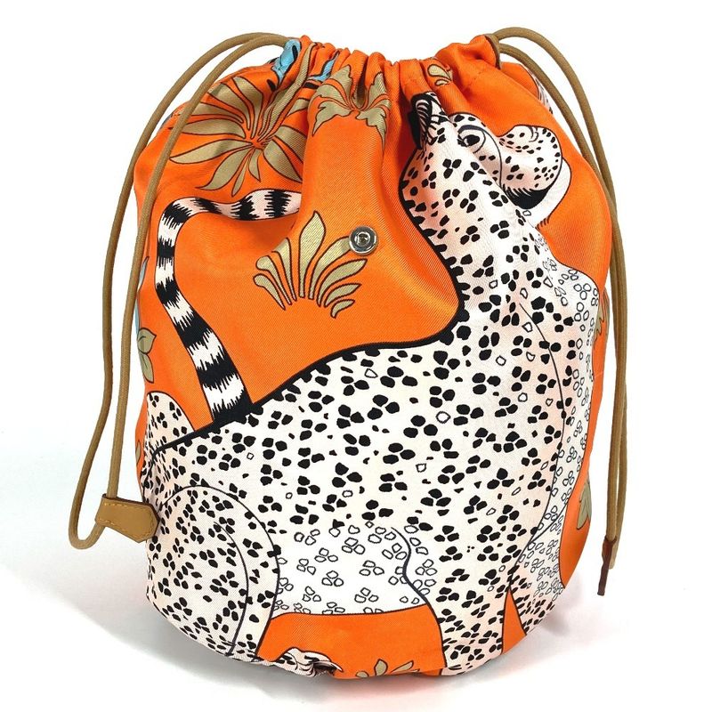 Hermes Pouch Musardine Pochon Silk Orange