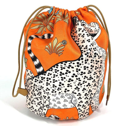 Hermes Pouch Musardine Pochon Silk Orange