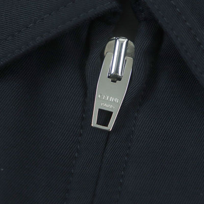 Celine 2w47b585x Now In Triomphe Embroidered Zip-up Blouson Jacket