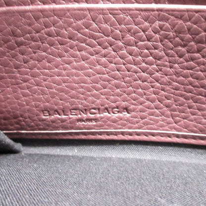 Balenciaga Blackout 443521 Leather Brown Round Zipper Long Wallet 1308 Balenciag