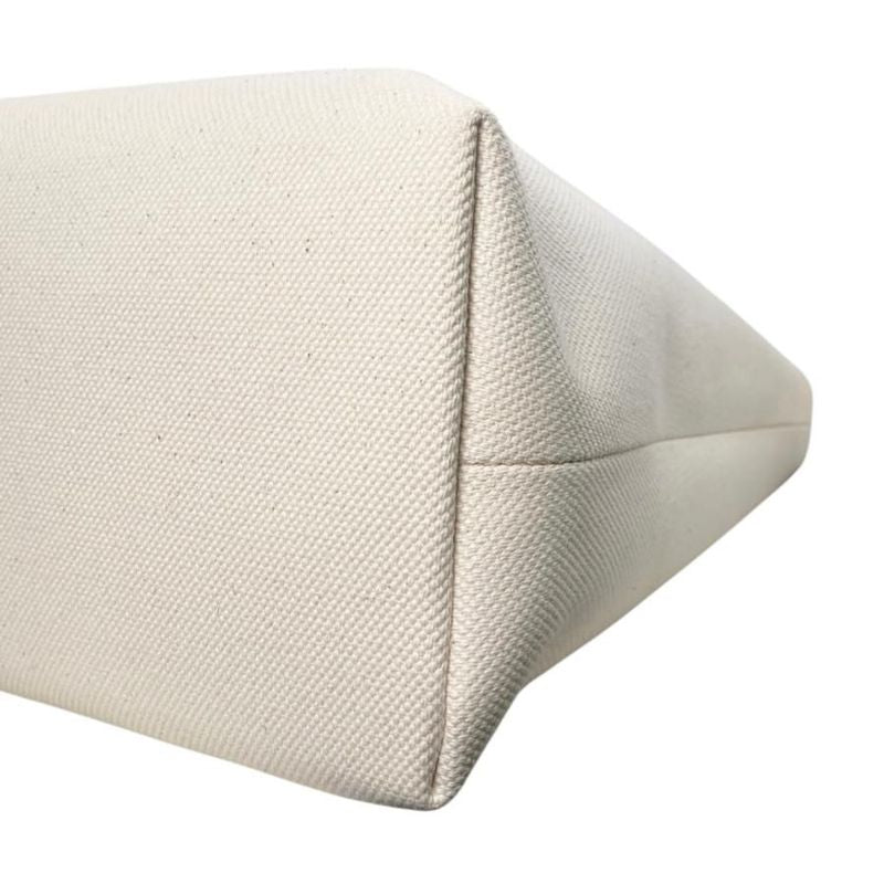 Celine Tote Bag Horizontal Cabas 190062 Canvas Leather Logo Brown Beige Celine