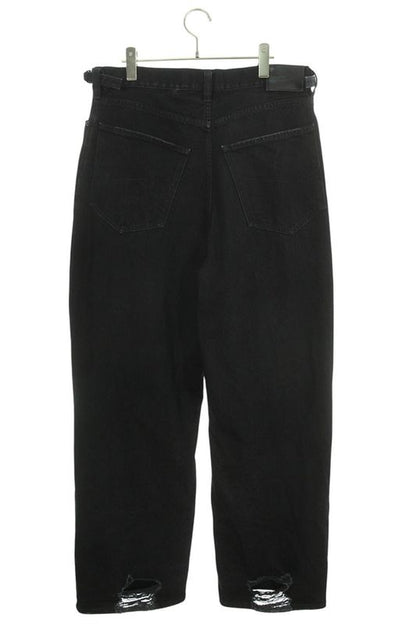 Balenciaga 697833 Tbp47 Destroy Baggy Denim Pants Men's M