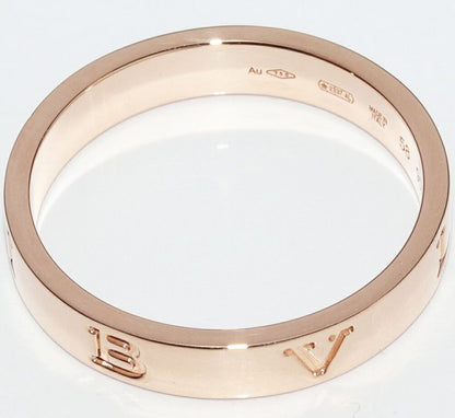 Bulgari Ring 18K Pink Gold Bzero1 Essential Band Ring An859948 360330