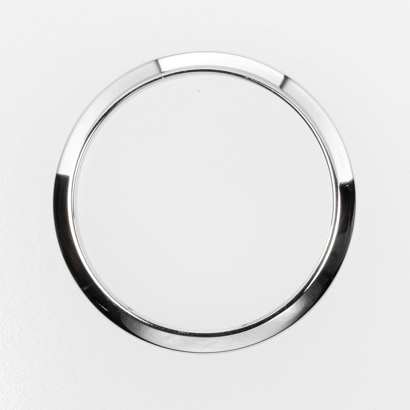 Cartier Declaration 3mm (0.12in) Model Pt950platinum 16.5 Men's 5.23g Ring