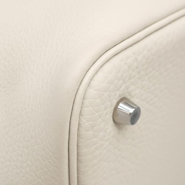 Hermes Handbag Picotin Lock MM Taurillon Clemence Cles Silver Hardware Off