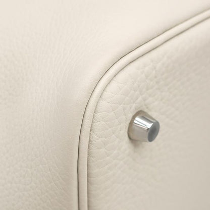 Hermes Handbag Picotin Lock MM Taurillon Clemence Cles Silver Hardware Off