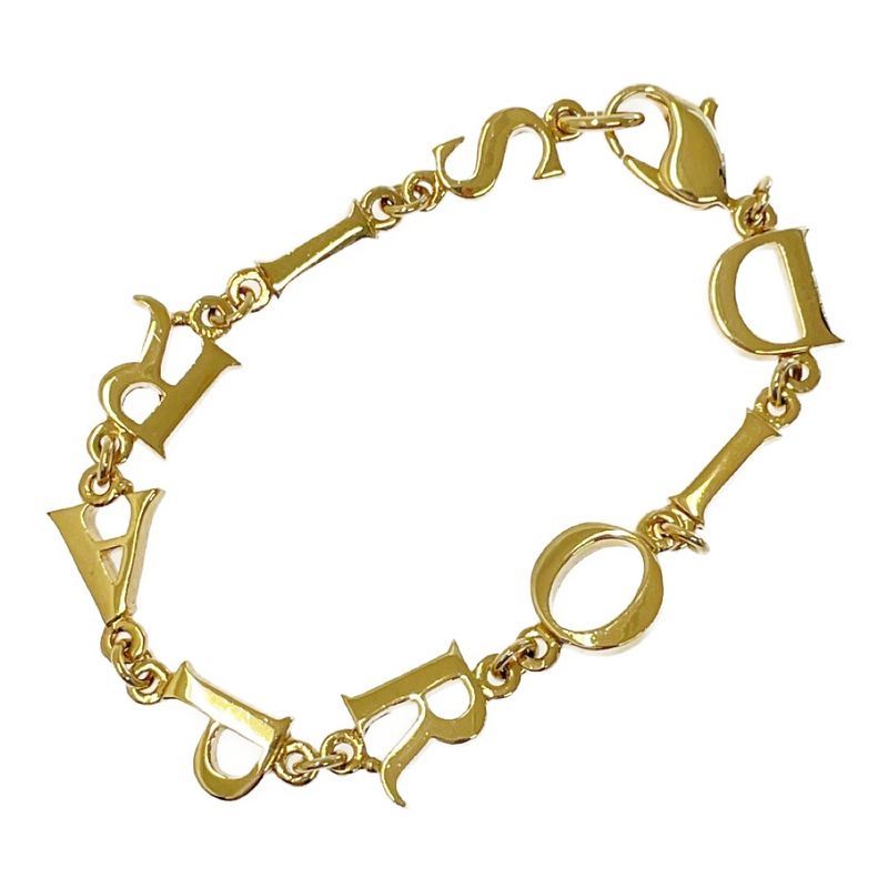 Christian Dior GP Dior Logo Bracelet Gold 318935 Bracelet