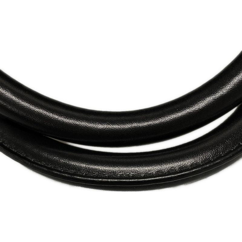 Dior/christian Dior Handbag Trotter Ivory X Dark Navy Leather