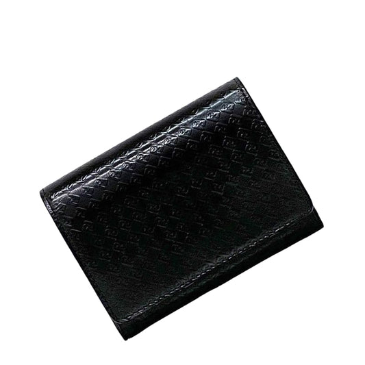 Fendi Card Case Ec22688 Black Micro Zucca